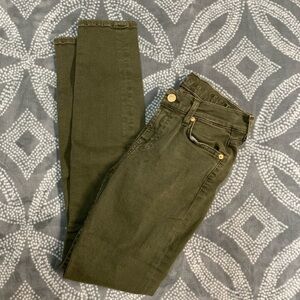 7‎ for all mankind women’s cropped skinny jeans